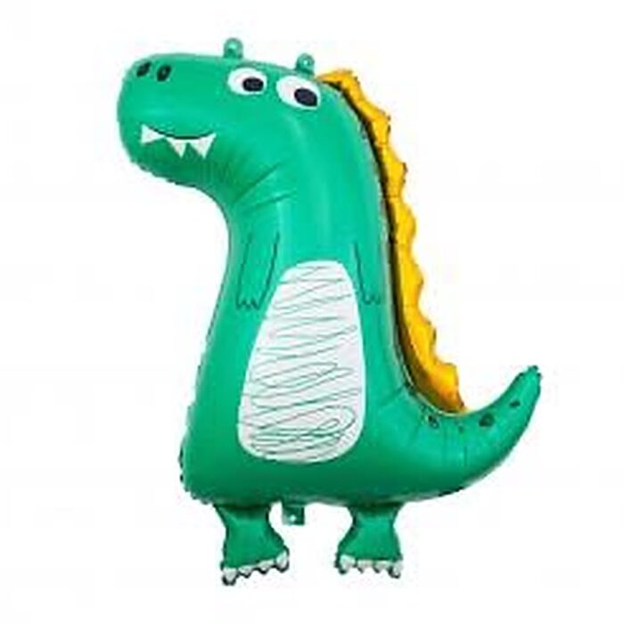 Balon foliowy Dinozaur napełniony helem