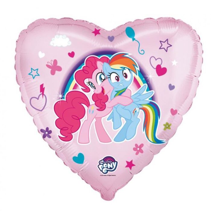 Balon foliowy napełniony helem My Little Pony (serce)