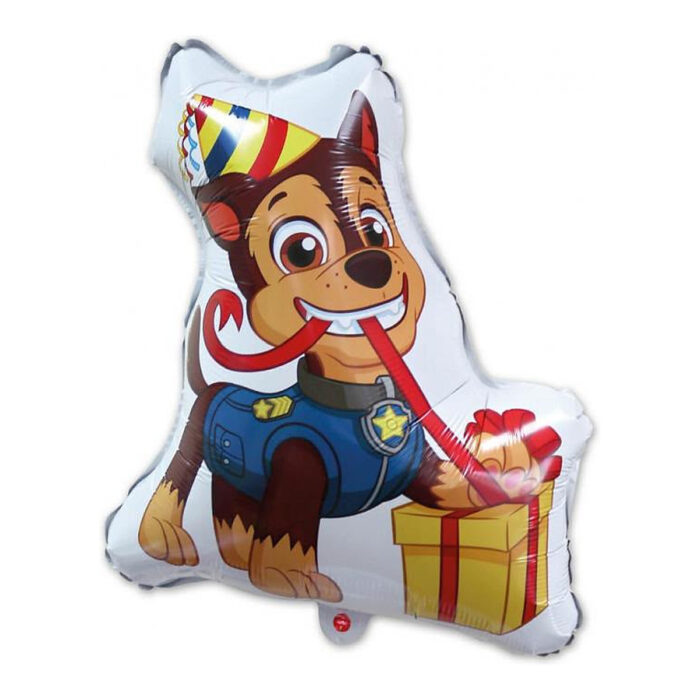 Balon foliowy napełniony helem Psi Patrol – Chase Party